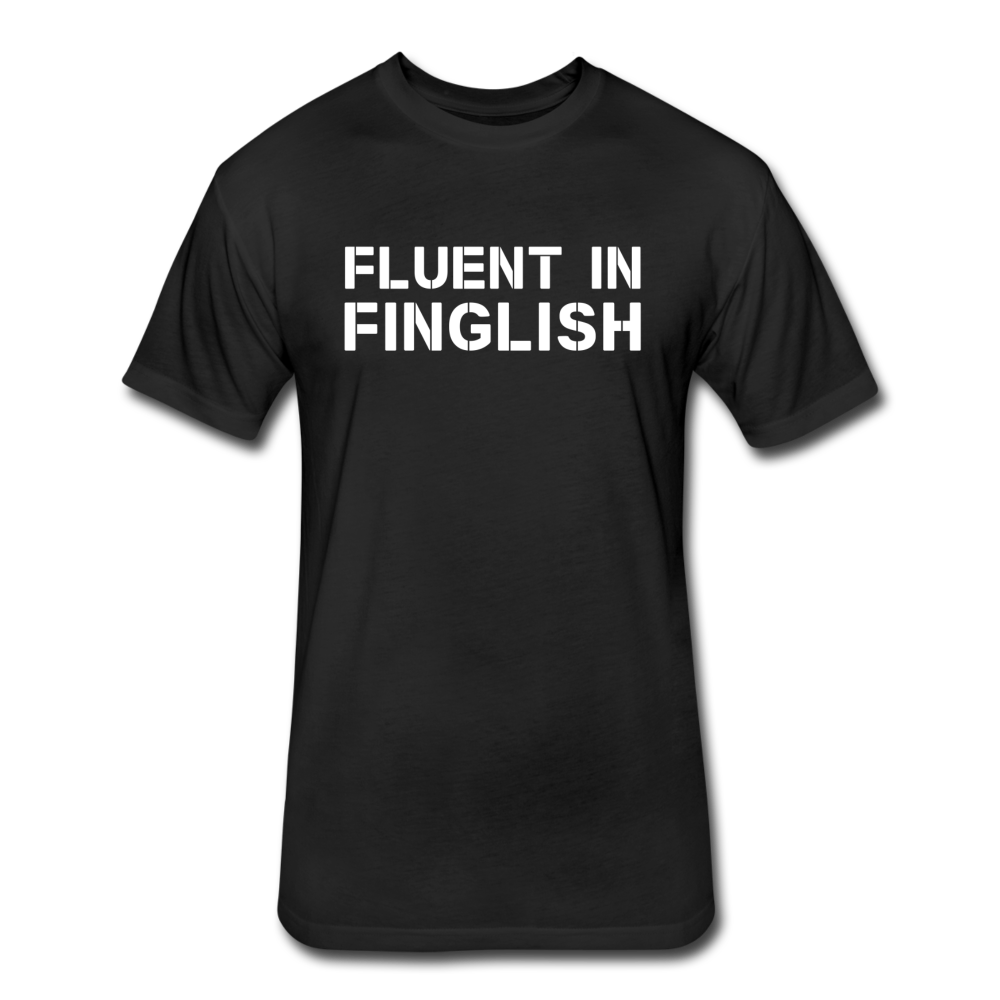 Fluent In Finglish T-Shirt - black
