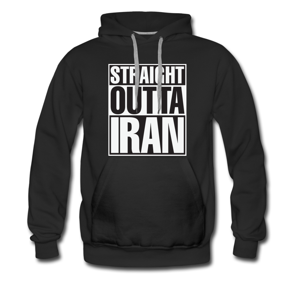 Straight Outta Iran Hoodie - black