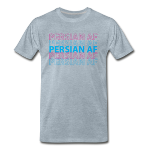 Persian AF T-Shirt - heather ice blue