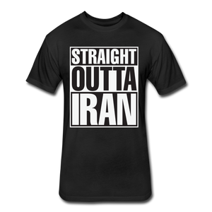 Straight Outta Iran T-shirt - black