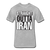 Straight Outta Iran T-shirt - heather gray
