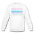 Persian AF Sweatshirt - white