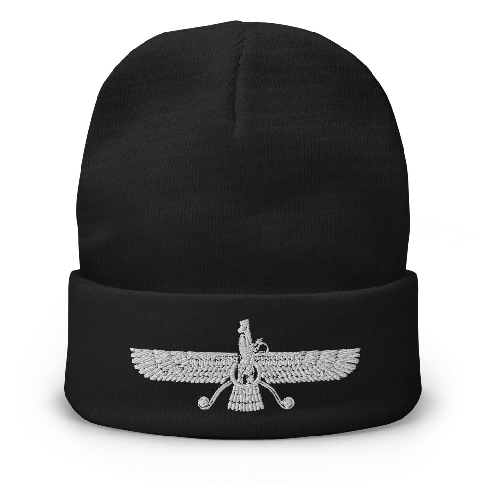 Faravahar Zoroastrian Beanie