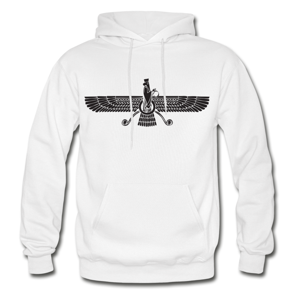 Faravahar Hoodie - white