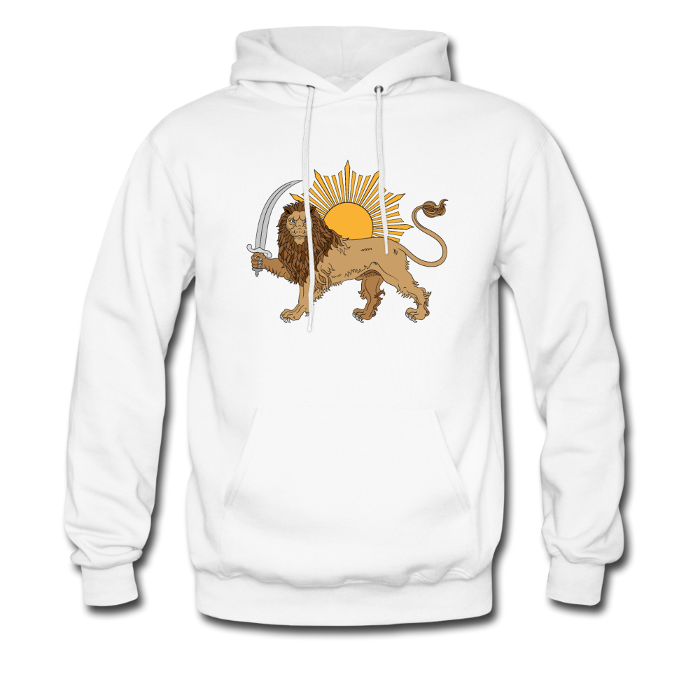 Shir O Khorshid Hoodie - white