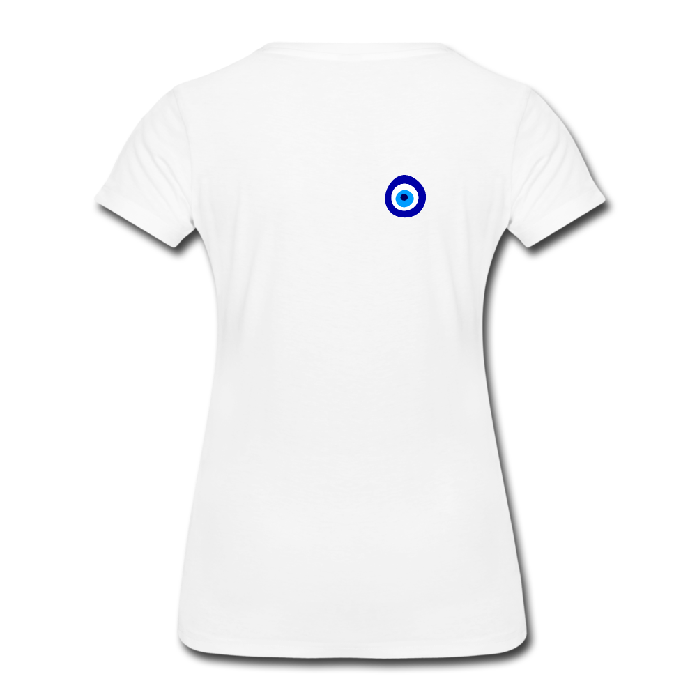 Evil eye T-shirt - white
