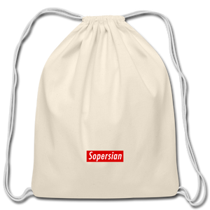 So Persian Drawstring Bag - natural