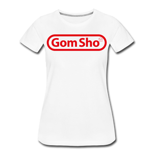 Gom Sho Womens T-Shirt - white