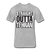 Straight outta Tehran T-shirt - heather gray