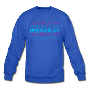 Persian AF Sweatshirt - royal blue