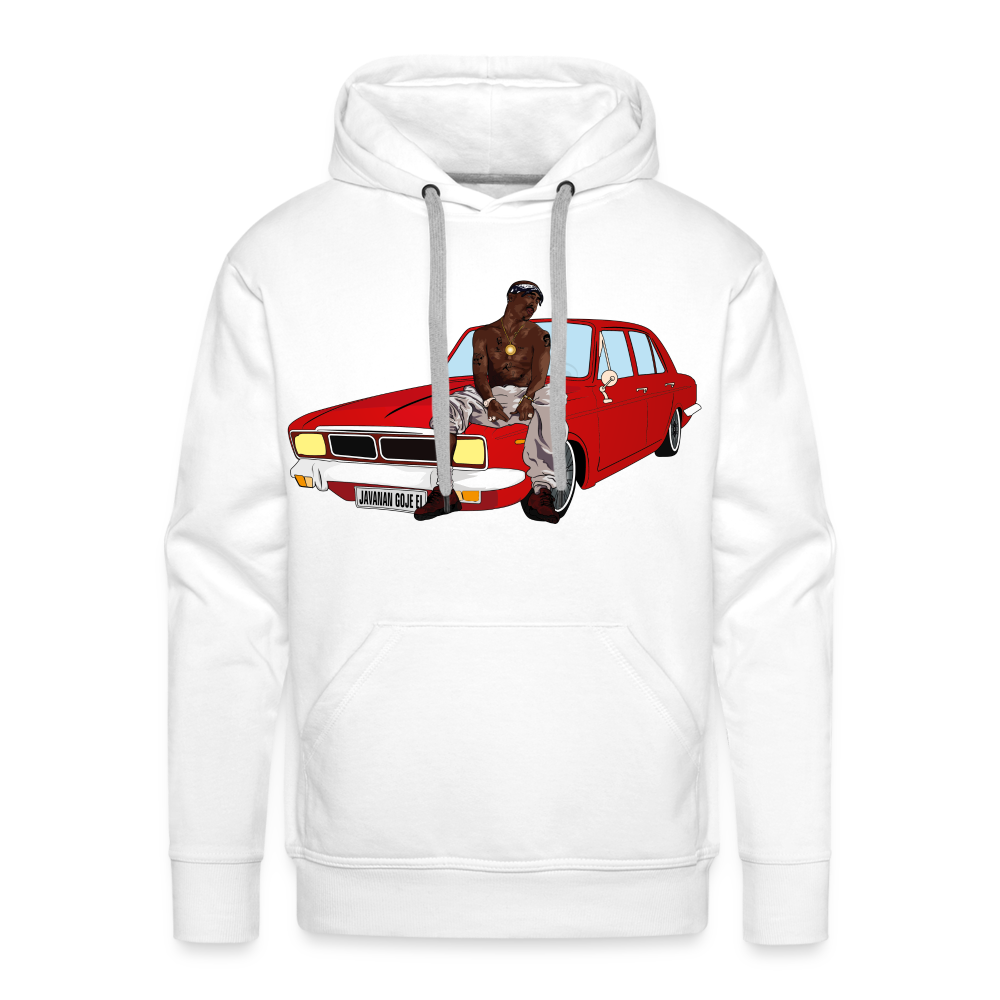 Peykan Tupac Unisex Sweatshirt - white
